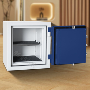 CEQSAFE Heavy-Duty Fireproof & Theft-<b>Proof</b> Safe with Fingerprint & Key Lock 2 Hours <b>Fire</b> Resistance for Home Hotel Office - Product Image 3