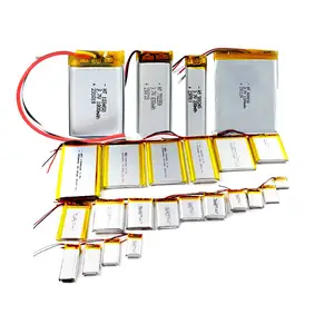 High Discharge Rate 3C 5C 10C 15C Lipo Batteries 60mah 150mah 180mah 200mah 3.7V Lithium Polymer Battery