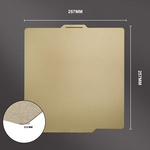 [Livraison gratuite UE] Antinsky pour Bambu Lab P2S/A1 MINI Plaque de construction PEI 184*184/257*257mm, texture de lit double face en acier à ressort - Product Image 5