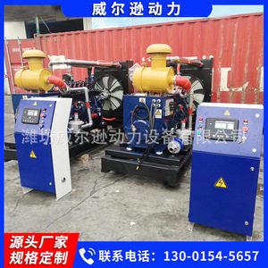 Grupo Electrógeno de Biogás Weifang de 120kW 400V Ecológico para Granjas Ganaderas y Plantas de Tratamiento de Residuos - Product Image 3