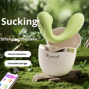 Shy Spring <b>Vibration</b> Sucking Women's Wearable Sexy Adult Masturbation Toy Wholesale Source - Product Image 3