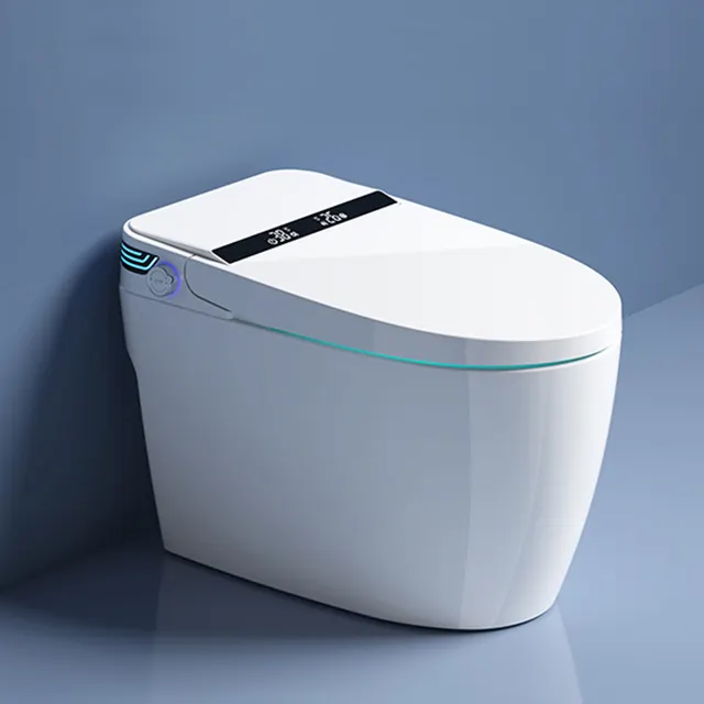 Sanitari Smart Toilet intelligente sensore automatico di alta qualità con sciacquone wc intelligente bianco