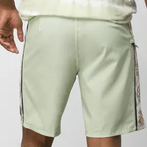 High Quality Custom Boardshorts 4 Way Stretch Sublimation Printed Men Beach Shorts Surf Shorts For Men