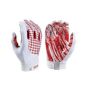 Gants de receveur de football Pro Series, ajustement flexible, stabilité maximale du ballon pour les matchs de championnat et de tournois. - Product Image 1