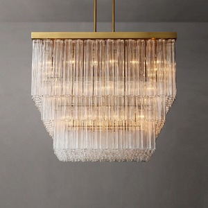 Lustre en cristal K9 de luxe de style parisien français en gros pour la décoration de la maison, des hôtels, des villas, des projets et des restaurants - Product Image 1