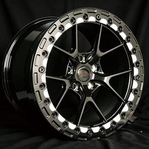 Jantes de course forgées 5x112 5x120 5x114.3, jantes en alliage d'aluminium T6061 personnalisées avec beadlock pour la course de dragster BMW Nissan GTR Supra <span class=keywords><strong>Corvette</strong></span> - Product Image 1