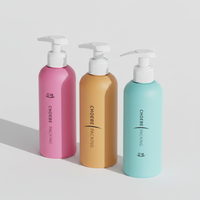 Conteneur en plastique souple HDPE Choebe Choebe de 8 oz (240 ml) avec pompe pour shampoing, après-shampoing, gel douche, lotion, emballage pour gel douche