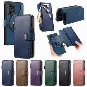 Étui magnétique créatif détachable double face pour <span class=keywords><strong>Samsung</strong></span> Galaxy S26 S25 <span class=keywords><strong>Ultra</strong></span> avec support de carte <span class=keywords><strong>SIM</strong></span> à aimant puissant A57 - Product Image 1