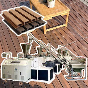 Nouvelle ligne de production de profilés PE WPC (bois-plastique) entièrement automatique et économe en énergie 2026 – Machine extrudeuse de plastique - Product Image 1