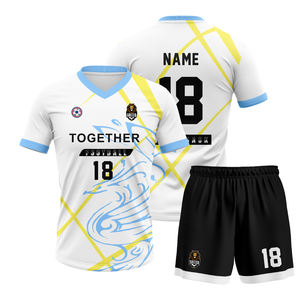 <span class=keywords><strong>2025</strong></span> Thiết Kế Riêng Bóng Đá Đồng Phục Tùy Chỉnh In Ấn Đội Tên Và Số Retro Bóng Đá Jersey Áo Sơ Mi - Product Image 4