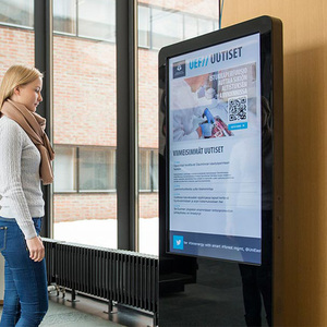 Refee Hot 43 Inch Lcd Media Player Tầng Thường Vụ Kỹ Thuật Số Biển Bảng Menu Quảng Cáo Hiển Thị Wifi Lcd Màn Hình Kiosk - Product Image 6