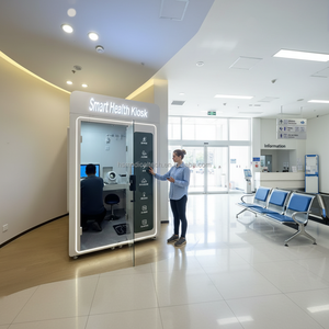 Teknologi AI untuk Periklanan Medis Huasheng, Klinik Dokter & Telemedicine, Kios Layar Sentuh untuk Perawatan Kesehatan HS-S560 - Product Image 5