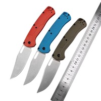 Vente Flash Couteau Pliant Tactique EDC BM15535 en Fibre de Nylon avec Poignée Antidérapante 3.43, Multifonctionnel pour Camping et Survie en Extérieur