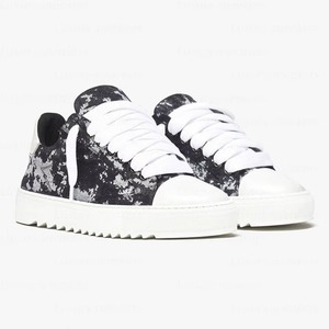 Sneakers en denim unisexes de luxe de haute qualité, semelle épaisse, style rétro punk streetwear, respirantes, chaussures décontractées pour la marche - Product Image 2