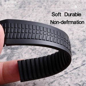 <span class=keywords><strong>Cinturino</strong></span> per <span class=keywords><strong>Orologio</strong></span> in <span class=keywords><strong>Silicone</strong></span> con Estremità Curva 21mm, <span class=keywords><strong>Cinturino</strong></span> Sportivo in Gomma Senza Fibbia per Grenade Aquanaut 5164A 5167A 5167R - Product Image 3