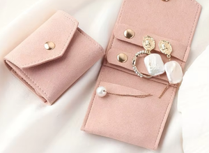 Bolsa de Almacenamiento de Joyas Mini, Portátil para Viaje, con Cierre de Botón, Venta al Por Mayor - Product Image 2