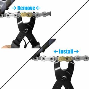 Kit de Herramientas para Reparación de Cadenas, Alicates Profesionales, Cortador de Calibrador, 3 Pares de Cierres Mágicos de Acero Inoxidable OEM para Motocicleta/Bicicleta/MTB - Product Image 2