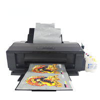 Mesin Cetak Kaos Tinta Putih DIY BARU A3+ A3 Film PET Sublimasi Transfer Printer DTF L1800
