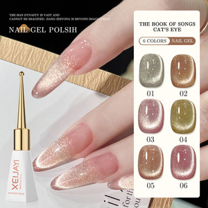 Toptan popüler kedi gözü <span class=keywords><strong>Cyber</strong></span> UV Nail Art lehçe jel özel LED jel Salon kullanımı için uzun ömürlü şişe ambalaj - Product Image 3
