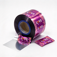 Films plastiques personnalisables à scellage à froid pour l'emballage d'aliments, chocolats, biscuits, métaux, rouleaux, sachets, produits alimentaires