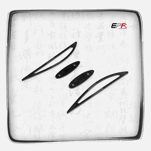 Kit de joints de spoiler en caoutchouc durable, type OEM, pour Nissan Skyline R32 BNR32 GTR, remplacement direct pour pièces antichoc - Product Image 1