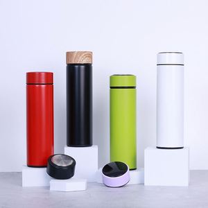 Thermos intelligent en acier inoxydable personnalisé, bouteille d'eau isotherme pour le voyage - Product Image 1