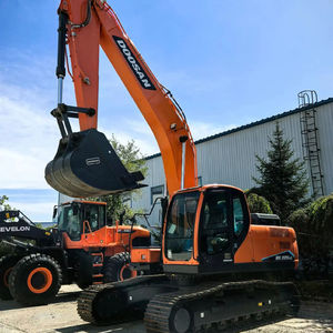 รถขุดไฮดรอลิกแบบตีนตะขาบ Doosan DX225LC มือสอง ขนาด 20 ตัน พร้อมมอเตอร์ เกียร์ ปั๊ม และลูกปืนแท้จากเกาหลี สำหรับวิดีโอ - Product Image 1