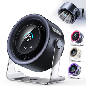 Ventilateur de bureau 2026 en promotion, ultra-silencieux, haute puissance, rechargeable, portable, pour extérieur, maison, bureau, avec fixation murale - Product Image 1