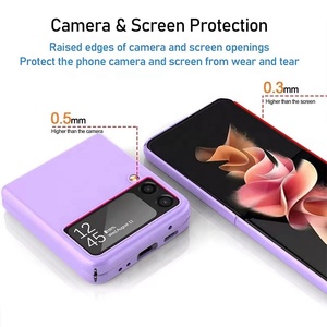 Funda Ultrafina Mate Rígida Delgada Antigolpes Ligera para Teléfono con Inyección de Combustible para <span class=keywords><strong>Samsung</strong></span> Z <span class=keywords><strong>Flip</strong></span> <span class=keywords><strong>3</strong></span> 4 5 6 7 5G - Product Image 5