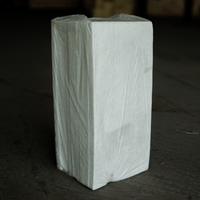 Panneau en laine de verre sans formaldéhyde, best-seller, ignifuge et isolant thermique pour ateliers industriels et centrales électriques