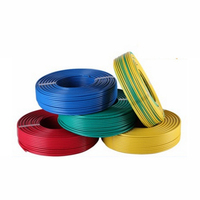 Directo de fábrica para el cable de cableado doméstico Cable aislado de PVC de cobre de un solo núcleo (cable) Propósito general