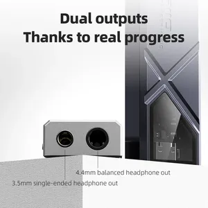 <span class=keywords><strong>FiiO</strong></span> KA13 DAC/AMP USB, Amplificador de Auriculares de Escritorio Mini, Chips CS43131 SGM8262, Audio de Alta Resolución, Salida de Potencia de 3.5+4.4mm 550mW - Product Image 4
