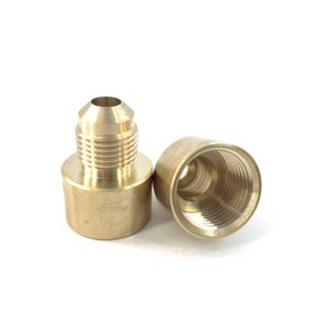 Pièces tournantes en laiton personnalisées Pièce <span class=keywords><strong>de</strong></span> buse en laiton allotype Appareils à <span class=keywords><strong>gaz</strong></span> personnalisés Service d'usinage <span class=keywords><strong>de</strong></span> raccords <span class=keywords><strong>de</strong></span> tuyaux - Product Image 6