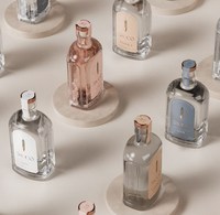 Bouteille en verre de 16oz Bouteilles d'eau bénite en verre de qualité alimentaire Bouteille en verre colorée avec couvercle pour vin