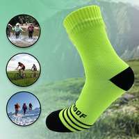 Fudu — chaussettes thermiques d'extérieur imperméables pour hiver, chaussons musulmans pour le ski, la pêche, le cyclisme, les pieds secs, pour enfants, collection 100%