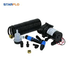 STARFLO 70PSI pompe nettoyeur haute pression portable 20LPM 12v kit de pompe de transfert d'eau salée