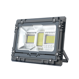 Projecteur LED solaire 200W IP65 étanche pour extérieur, lumière du jour 5000K pour stades sportifs, montage en surface, corps en aluminium - Product Image 2