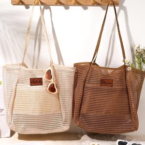 Bolsa de Playa y Piscina de Primera Calidad, 100% Algodón, con Diseño de Letras, Personalizable, Reutilizable y Ecológica, para Compras Diarias y Viajes - Product Image 5
