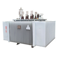 Transformateur immergé dans l'huile 35 KV extérieur 800 KVA à double enroulement avec commutateurs de dérivation sous et hors charge SZS9 Distribution 2 Bobines