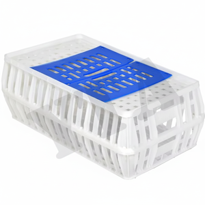 New AYTAV Top Opening Small Conical Chicken Transport Coop 10-12 Capacity Temperature Endurance -20C +80C PE Material All - Product Image 2