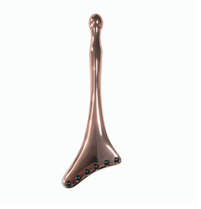Facial Puffiness reduction zinc alloy Skin Relaxation Facial Muscles Zinc Alloy Beauty Ice Axe Cold Therapy Gua Sha <b>Massage</b> <b>Tool</b> - Product Image 5