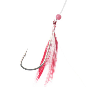 Anzuelo de Pluma Mousda No. 5 anzuelos de pesca con mosca para camarones, anzuelos para pesca oceánica, anzuelos para pez blanco - Product Image 3