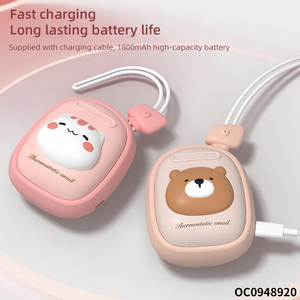 <span class=keywords><strong>Accessoires</strong></span> d'été 2024 portable sans feuilles cartoon <span class=keywords><strong>mini</strong></span> ventilateur jouets rechargeables pour enfants - Product Image 4