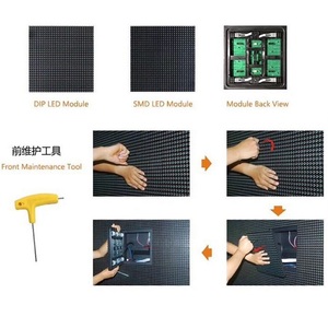 MPLED IP66 Novastarコントローラ10ft × 12ft P6フロントサービス<span class=keywords><strong>led</strong></span>スクリーン - Product Image 5