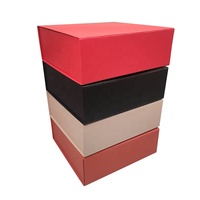 Boîte cadeau rigide personnalisable en carton, logo estampé à froid, fermeture magnétique, 2 mm, pour bijoux, vêtements, fleurs, bougies, éponge