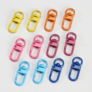 Accessoires <span class=keywords><strong>de</strong></span> quincaillerie DIY Boucle <span class=keywords><strong>de</strong></span> quincaillerie en alliage Porte-clés Boucle <span class=keywords><strong>de</strong></span> suspension pour bagage Type <span class=keywords><strong>de</strong></span> porte Crochet <span class=keywords><strong>de</strong></span> <span class=keywords><strong>serrage</strong></span> - Product Image 3