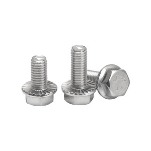 Pernos de Brida de Acero Inoxidable Ruihe 304 M6x20, Hexagonales Externos, Totalmente Roscados, Clase 8.8, Grado A, GB5789, para Uso en Construcción - Product Image 4