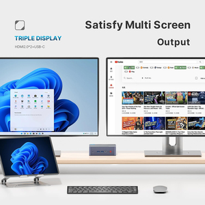 Inter Alder N95ทะเลสาบ2.4GHz 8GB RAM 256GB ROM SSD + HDD Mini PC บ้านส่วนบุคคลราคาถูก Win 11 - Product Image 4
