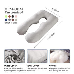 Heißer Verkauf Kissen Ganzkörper U-förmige Schwangerschaft Schwangerschaft Unterstützung Kissen zum Schlafen - Product Image 2