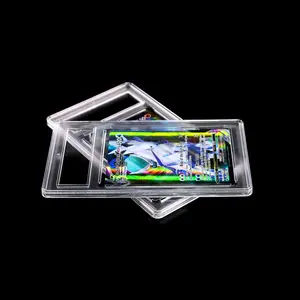 P S A Empty Portable Transparent Name Card Box Grading Playing Cards Slab Hard Plastic Clear Baseball Graded Card Slab Cases